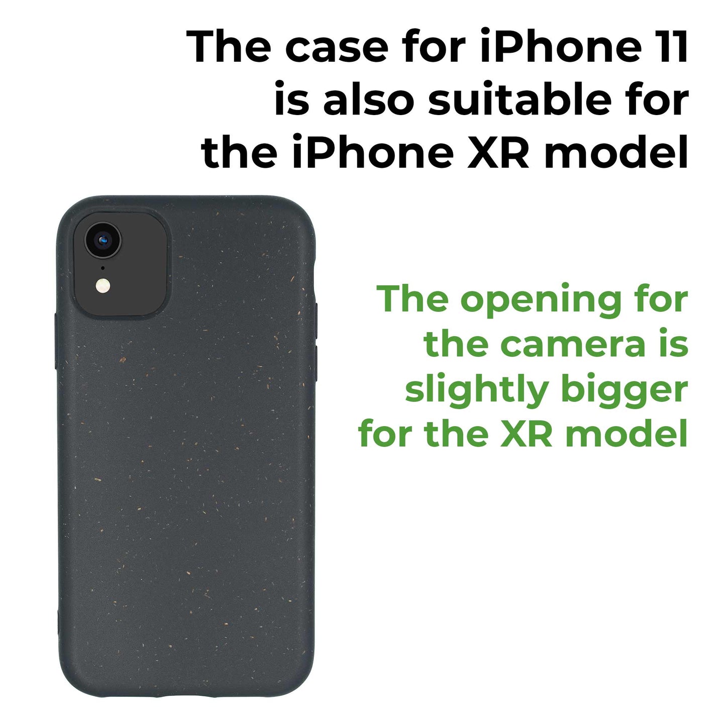 Biodegradable Phone Case - Black