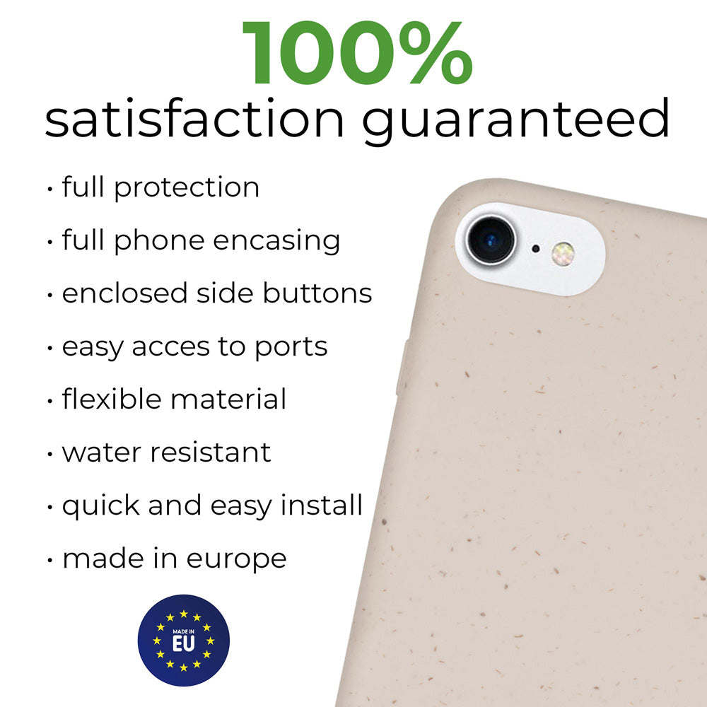 Biodegradable Phone Case - Natural White