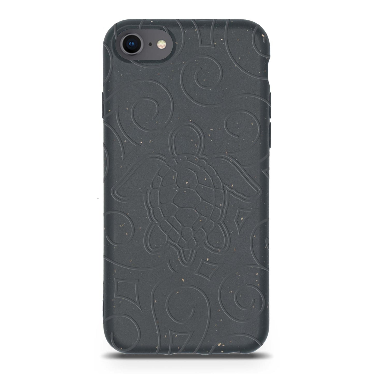 Ocean Turtle - Biodegradable Phone Case - Ocean Blue and Black