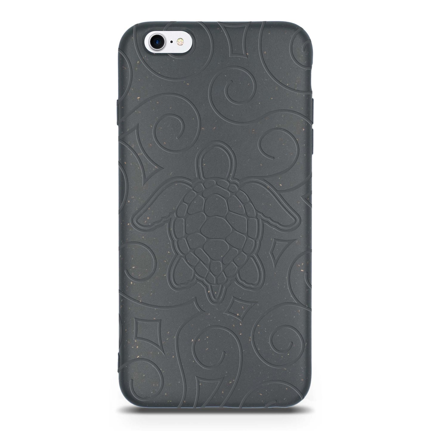 Ocean Turtle - Biodegradable Phone Case - Ocean Blue and Black
