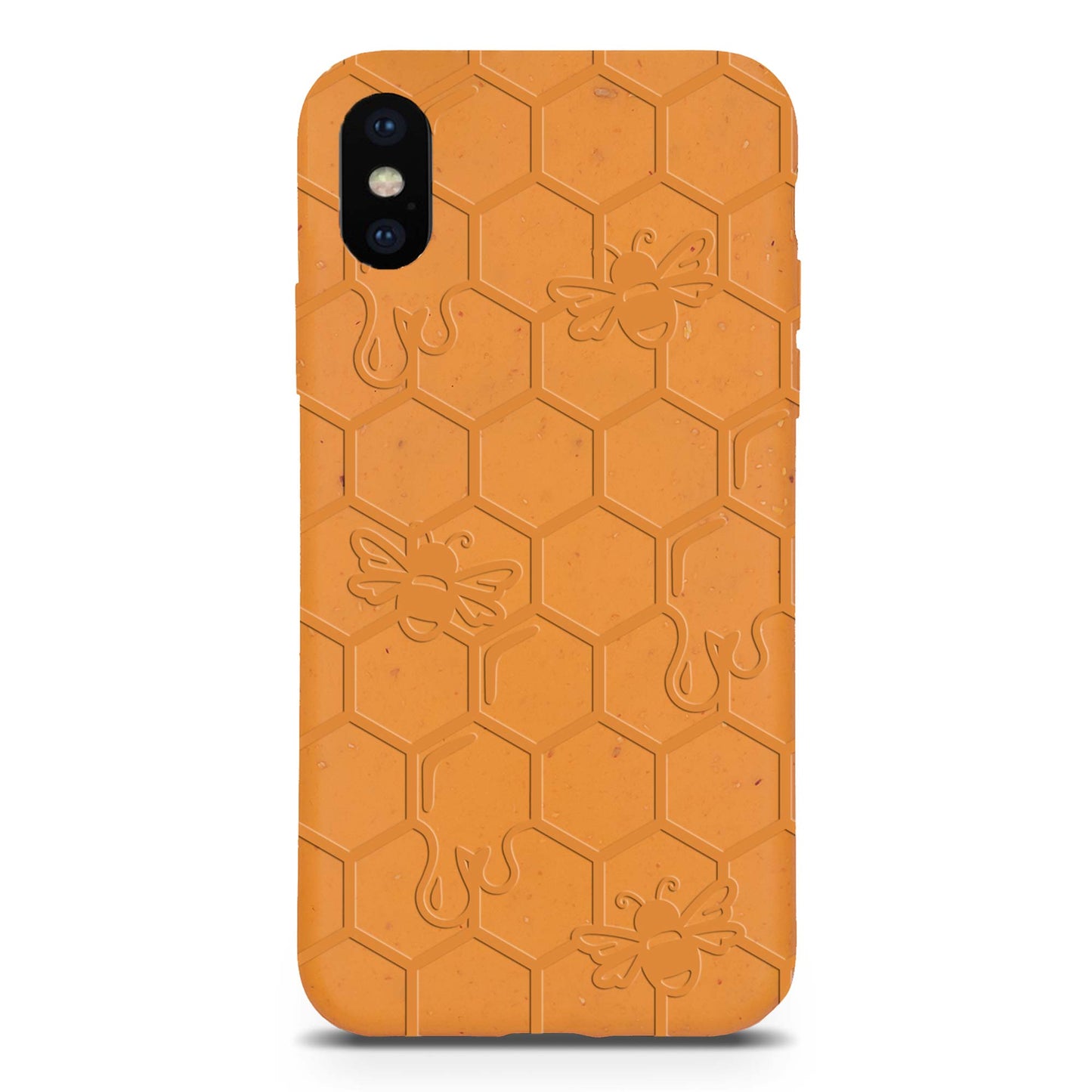 Honey Bee - Biodegradable Phone Case - Yellow, Orange and Black