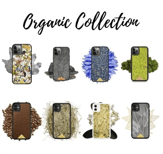 Natural handmade phone cases