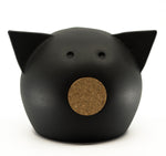 Handmade Ceramic Blackboard Piggy Bank -The Chalk Collection