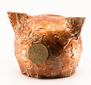 Ceramic Piggy Bank - Grunge Collection | Vintage Money Box Jar-GoldenPigs