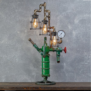 Short Spectacular Water Pump Lamp-GoldenPigs